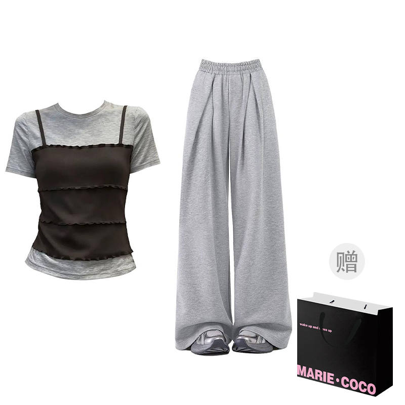 MARIE·COCO MARIE·COCO Casual Suits Women's Crew Neck Moderate
