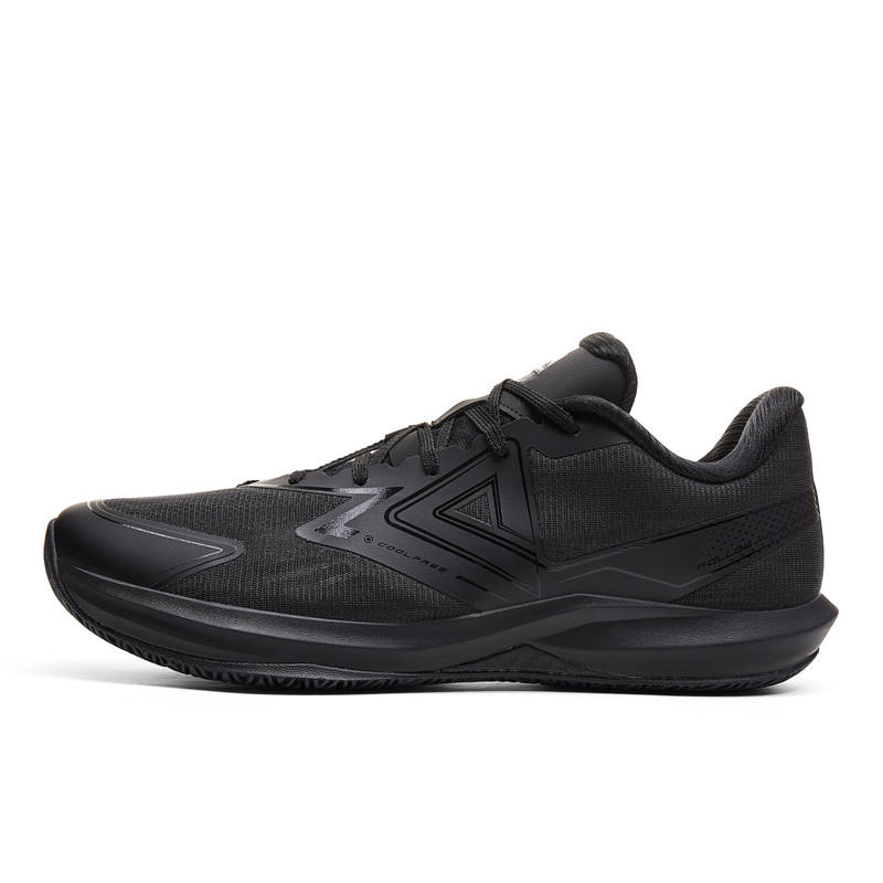 PEAK Light And Agile 4.0 Black Warrior Colorway Cushioning Slip Resistant Abrasion Resistant Breathable Low top