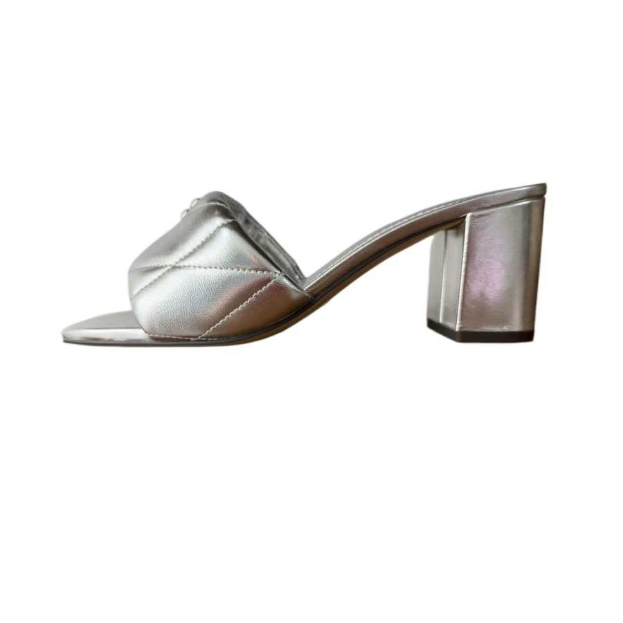 COACH COACH Slide Slippers Women's Silver