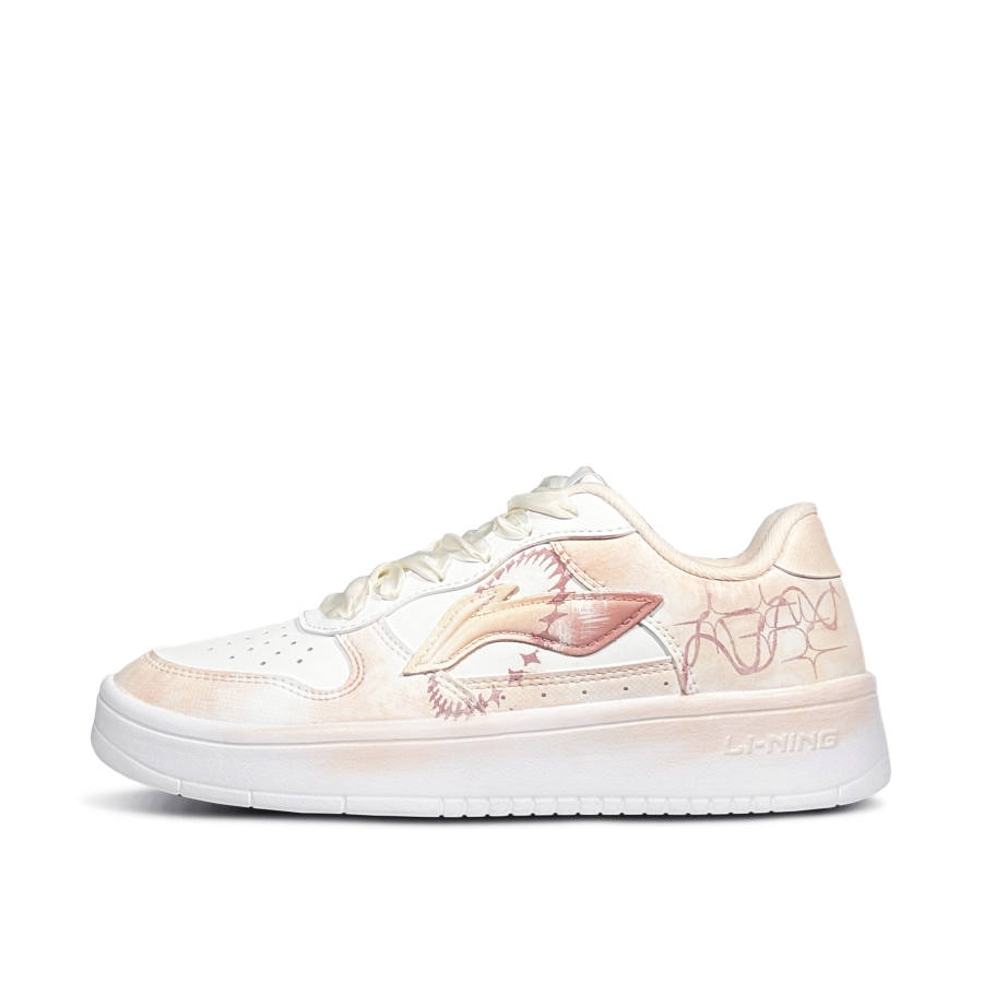 Li-Ning Li Ning Floating Boat Starry Wilderness Breathable And Slip Resistant Low top Skateboard Shoes Women's