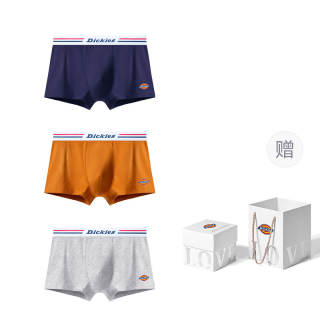 Dickies Underpants With Antibacterial Gusset, Minimalist Style, Versatile Moisture Wicking Men's