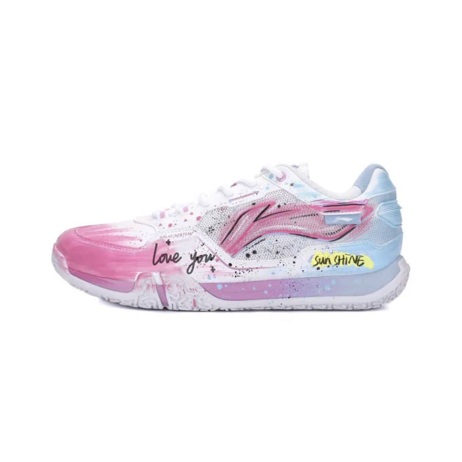 Li-Ning Li Ning Saga 3LITE Street Graffiti Romantic Urban Chic Style Height Increasing Support Lightweight Breathable Low top
