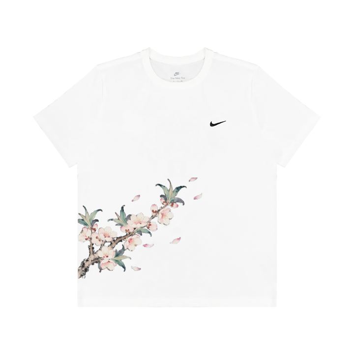 Nike Nike Sportswear T Shirts Unisex White Crew Neck