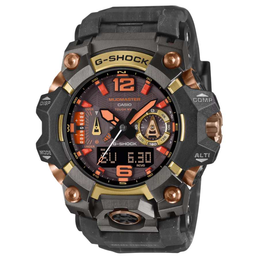 CASIO CASIO MASTER Of G LAND Big Clay King 3 Solar Quartz Movement Resin Strap Watch Men's Watches