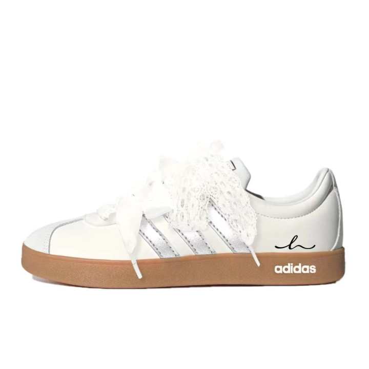 Adidas Adidas VL COURT 2.0 Moonlight Silver Low top Skateboard Shoes Women's