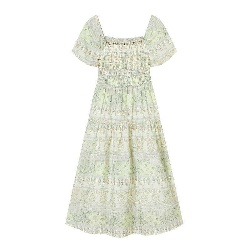 XIANGYING Short Sleeved Dress Women's