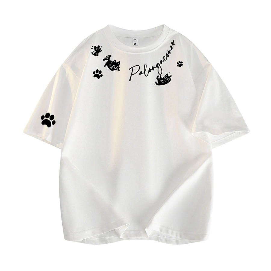 PAL ONGACO T Shirts Unisex Crew Neck Thin Straight Fit