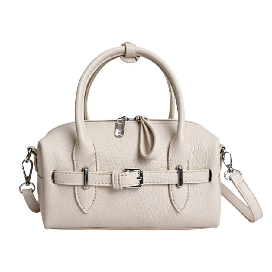 YALU Pu Handbag Regular Women's White/Black/Coffee