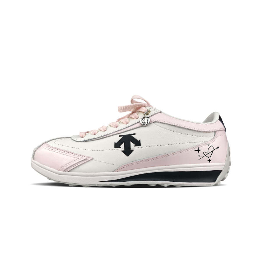 DESCENTE Cron Racer Skateboard Shoes Unisex Pink White