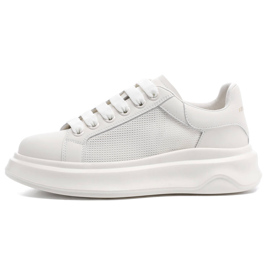 15 MINS Low top Skateboard Shoes Unisex White