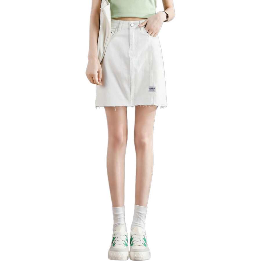 Tonlion Denim Short Skirts Women's