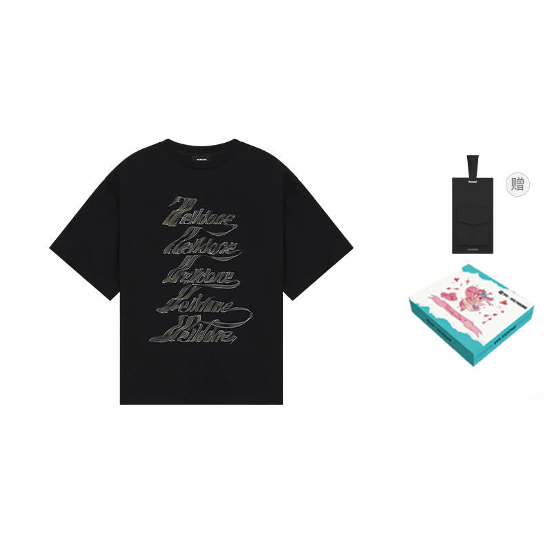 WE11DONE WE11DONE Printed Crewneck T-Shirt