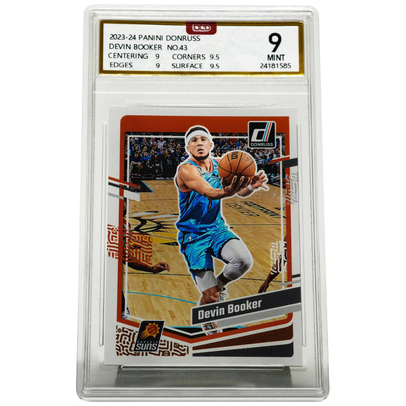 PANINI DONRUSS Devin Booker Player Card 2023 2024 Season Durex, Large Scale Special Card Selection Graded Cards 1 Pc