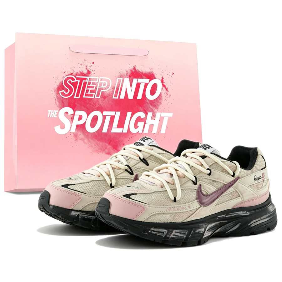Nike Nike Initiator Low top Casual City Commuting Running Shoes Women's Beige Pink
