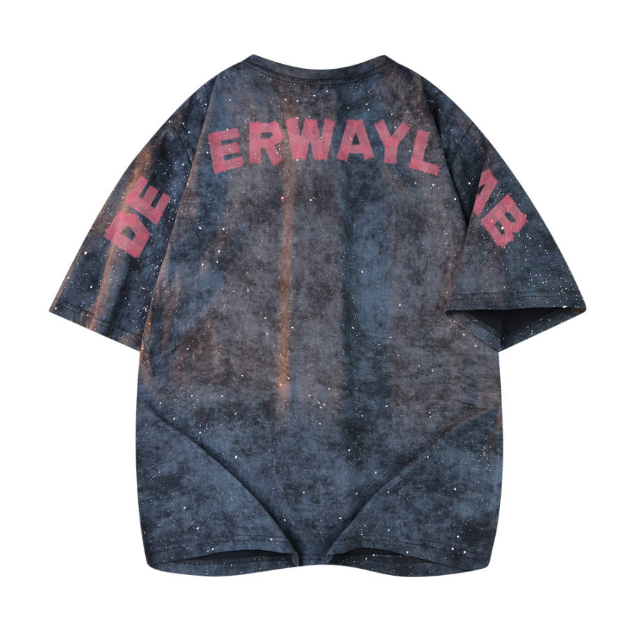 DEERWAY T Shirts Unisex Crew Neck Moderate Straight Fit