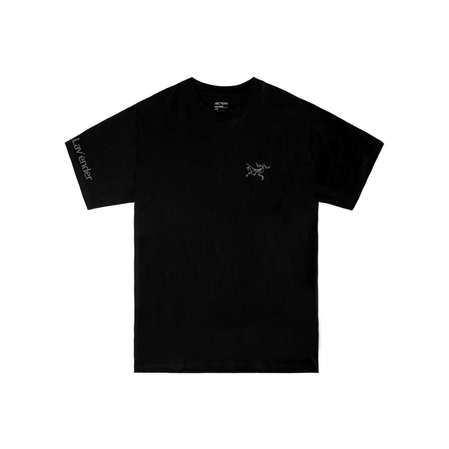 Arcteryx KRAGG T Shirts Men's Black/Black International, Suggestion Size Small Crew Neck Moderate