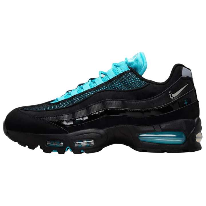 Nike Nike Air Max 95 Running Shoes Unisex Black Blue