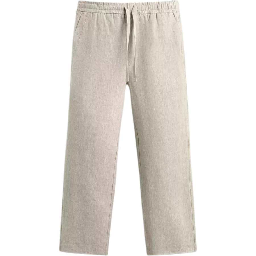ZARA Casual Pants Men's Beige Moderate Straight Fit Pants