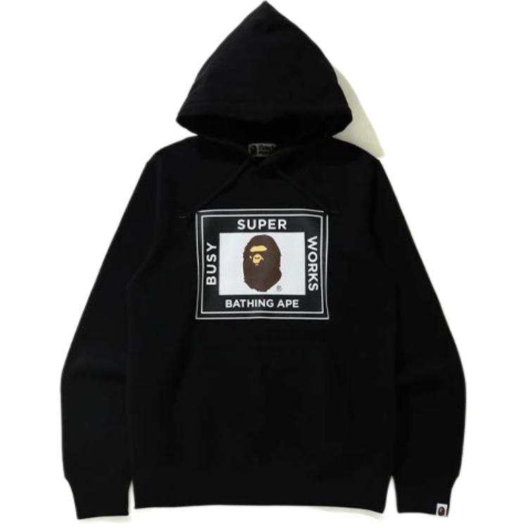 A BATHING APE Bape Super Busy Works Pullover Hoodie