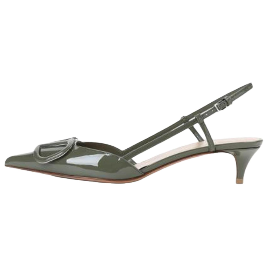 Valentino Garavani Oasis Slim Heel High Heels Women's Green