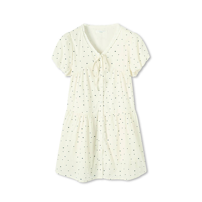 Tonlion Short Sleeved Dress Women's