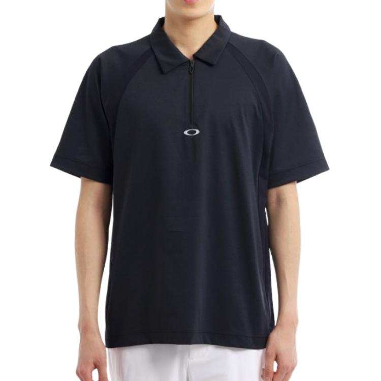 Oakley Polo Shirts Men's Black Lapel Moderate Other