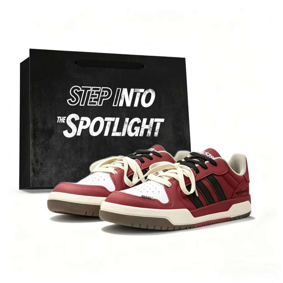 Adidas Adidas ENTRAP Skateboard Shoes Unisex Low Top Red