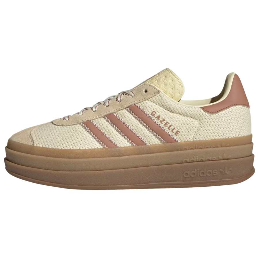 Adidas Originals GAZELLE BOLD Skateboard Shoes Women's Beige