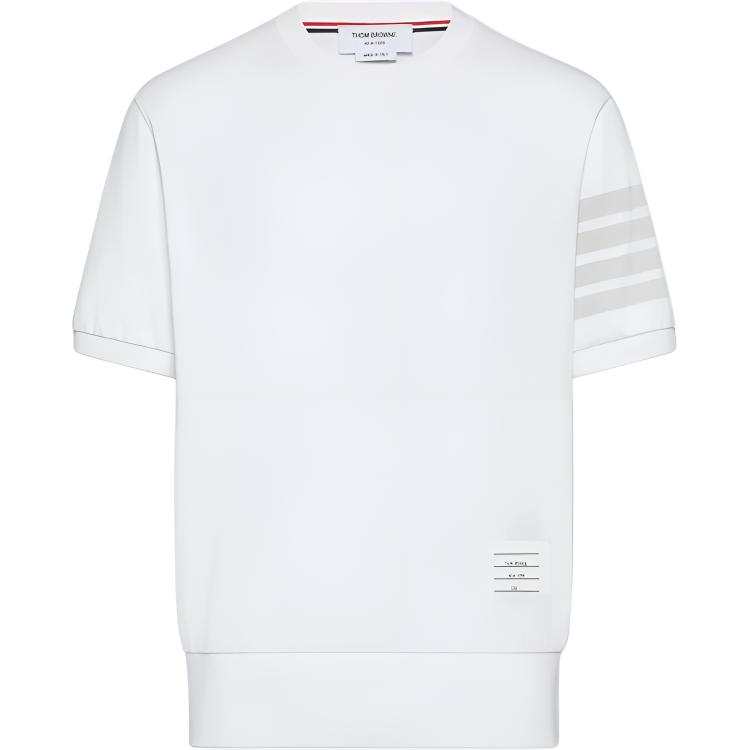 THOM BROWNE Thom Browne four-stripe T-shirt