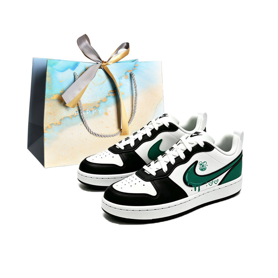 Nike Nike Court Borough Skateboard Shoes Unisex Spruce Green