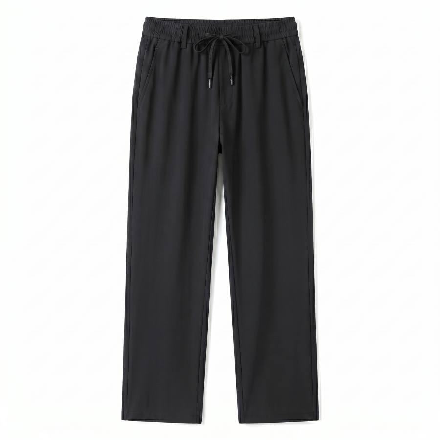 Hodo Casual Pants Men's Thin Straight Fit Pants