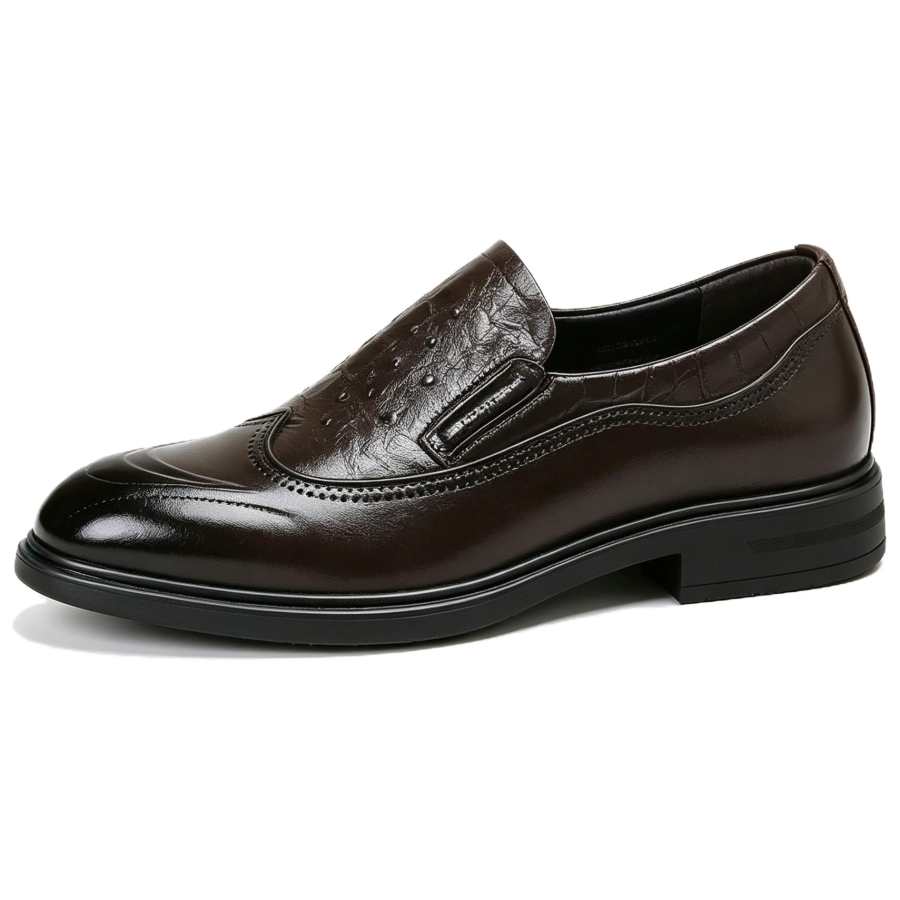 Hodo Top Grain Cow Leather Casual Leather Shoes Men's