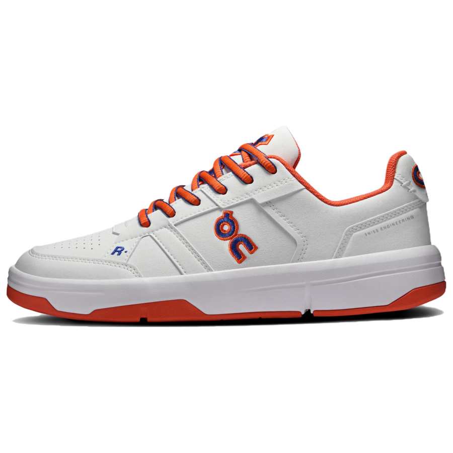 On THE ROGER Skateboard Shoes Women's White