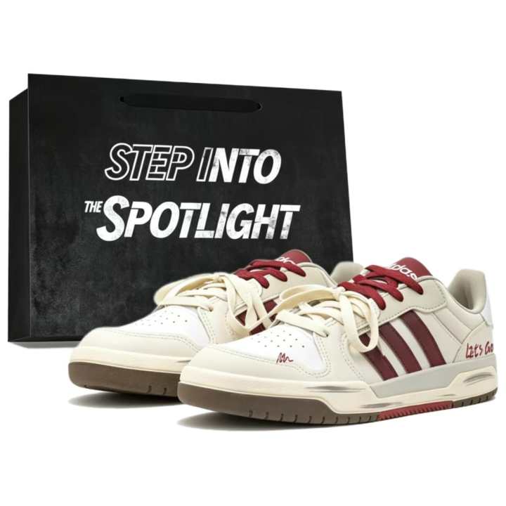 Adidas Adidas ENTRAP Skateboard Shoes Unisex Low Top White/Gray