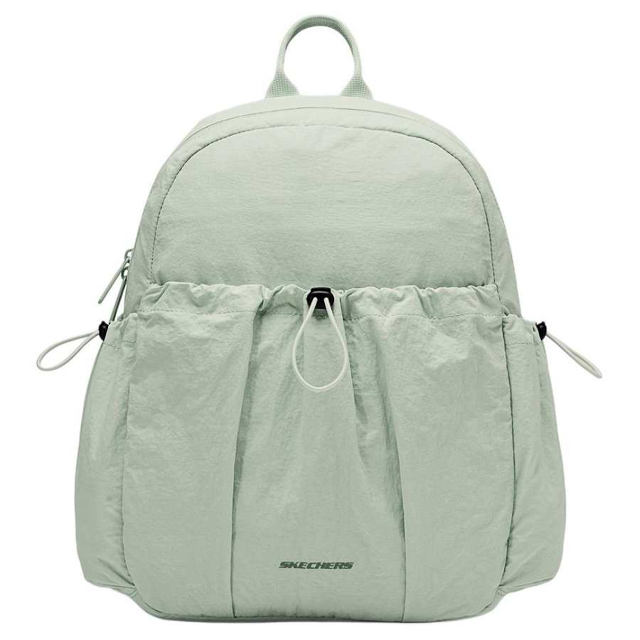 Skechers Skechers Solid Color Versatile Backpack Unisex Ice Green