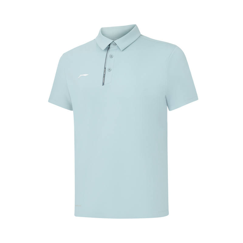 Li-Ning Li Ning Polo Shirt Men's Forget Me Not Blue
