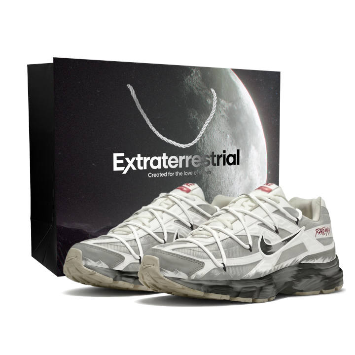 Nike Nike Initiator Running Shoes Men's Low Top White Gray Black Red Patchwork Colorway