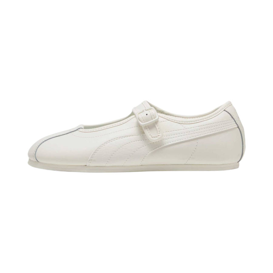 PUMA Tacklette Pu Comfortable Round Toe Flat Mary Jane Shoes Women's