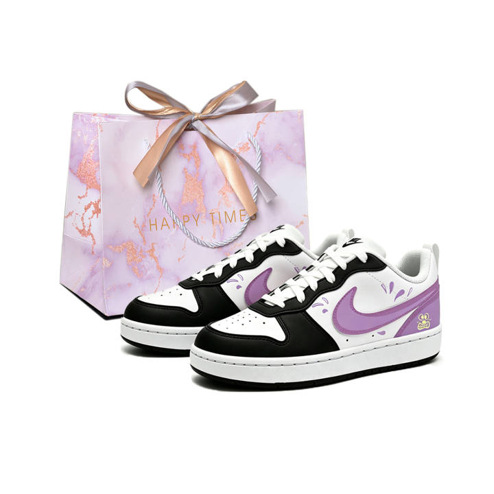 Nike Nike Court Borough Skateboard Shoes Unisex Lilac