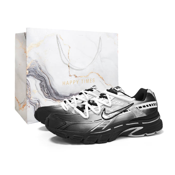 Nike Nike Initiator Cushioning Slip Resistant Low top Casual City Commuting Running Shoes Unisex Black