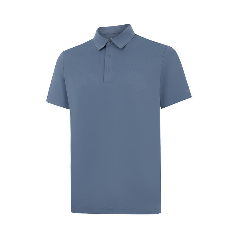 Li-Ning Li Ning Polo Shirt Men's Gray Indigo