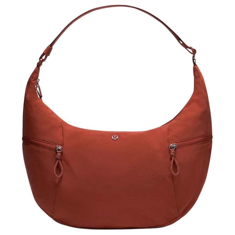 Lululemon Nylon Crossbody Bags Large Women's Caramel