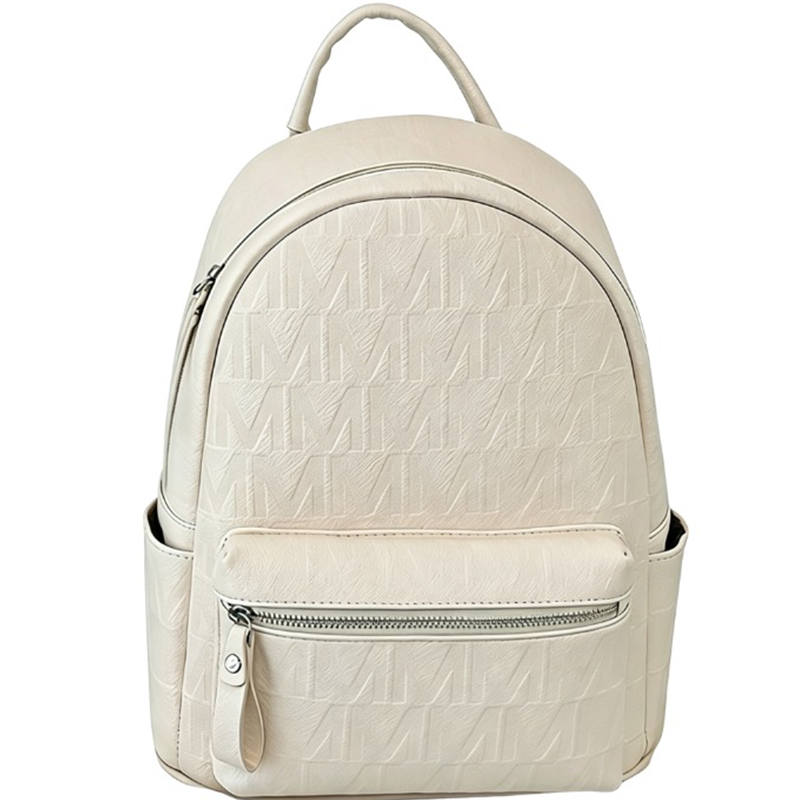 Tonlion Pu Backpack Women's White