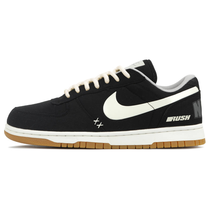 Nike Nike Big Slip Resistant Cushioning Low top Skateboard Shoes Men's Black
