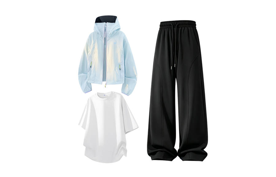 WARRIOR Casual Suits Women's Hooded Non Detachable Thin