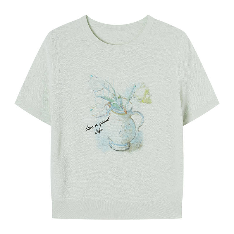 XIANGYING Summer Knitwear Women's