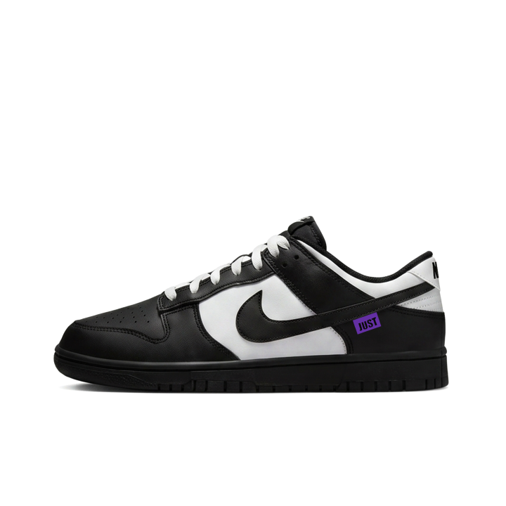 Nike Nike Dunk Purple Tone Monologue Low top Skateboard Shoes Men's Black White