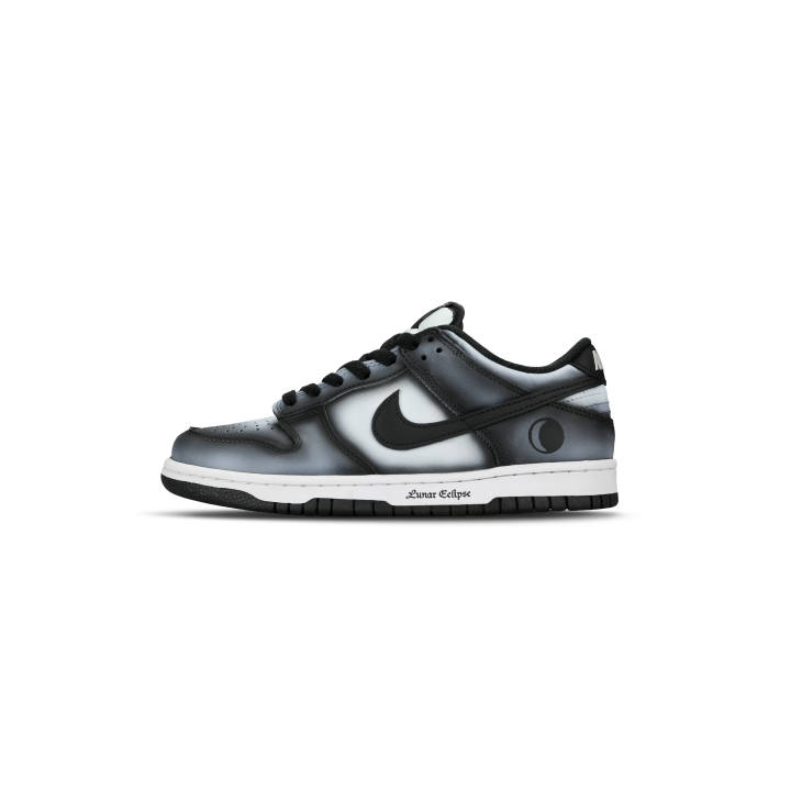 Nike Nike Dunk Slip Resistant Cushioning Low top Skateboard Shoes Unisex Black Gray