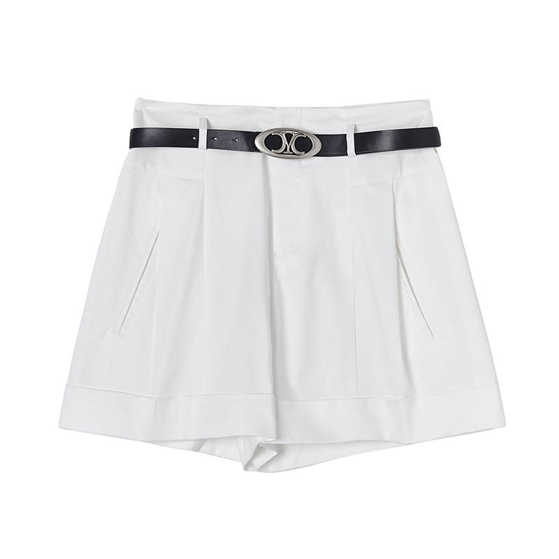 XIANGYING Casual Pants Women's Moderate Wide Leg Pants