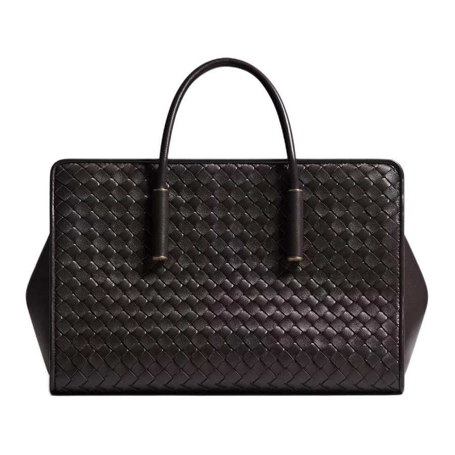 Bottega Veneta Sheepskin Handbag Small Women's Black